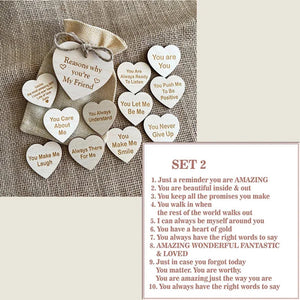 "Reasons Why You Are My Friend"Funny Friendship Gift