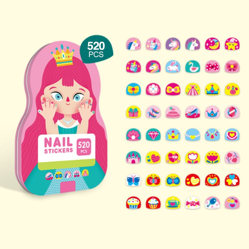 Kids Nail Stickers(520pcs)