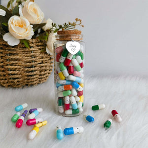 Capsule Letters Message in the Bottle (Mixed Color 🎁)