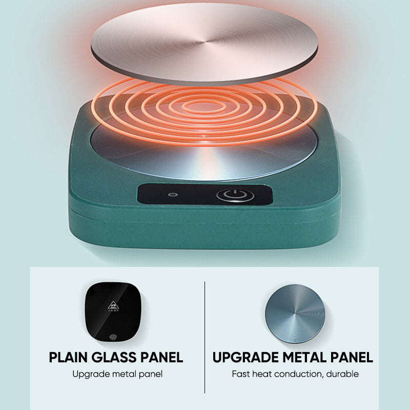 Heating constant temperature coaster