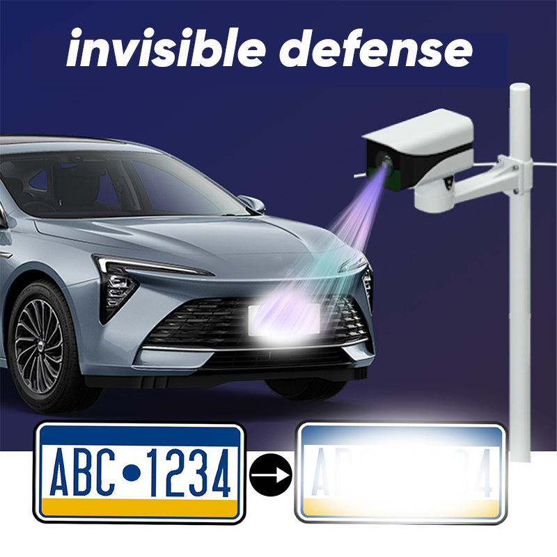 Car License Plate Invisible Spray