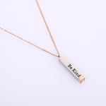 Telescopic 3D Stick Necklace