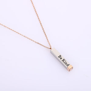 Telescopic 3D Stick Necklace