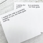 Hilarious Sticky Notes