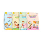 Children's grooved calligraphy practice copybook