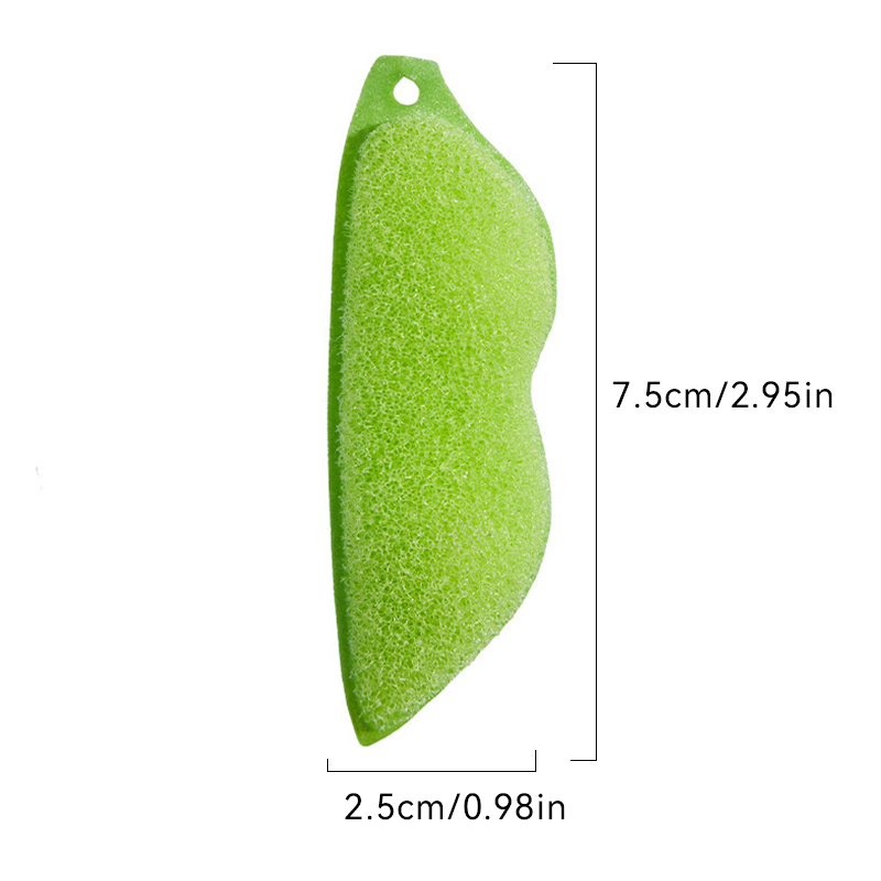 Beans Shaped Bottle Cleaning Sponge