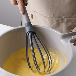 Folding rotary egg beater