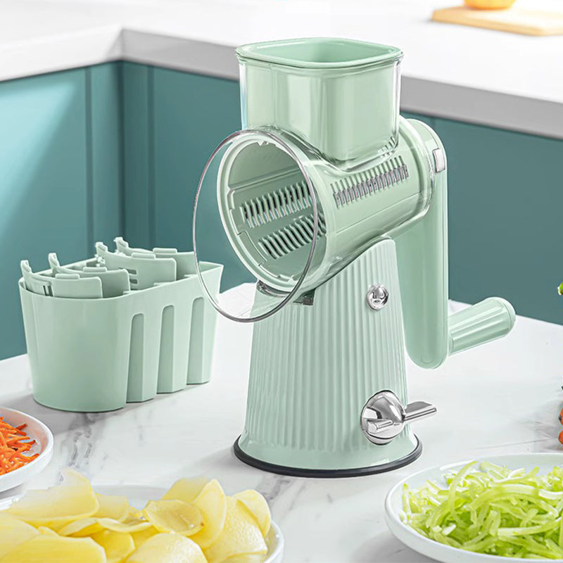 Rotary Vegetable Grater with Handle