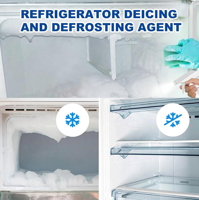 Refrigerator de-icer