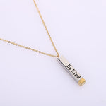 Telescopic 3D Stick Necklace