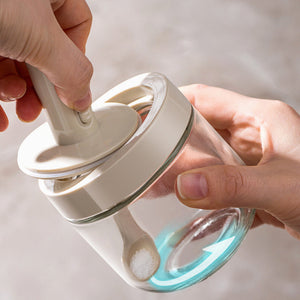 Retractable Spoon Seasoning Bottle