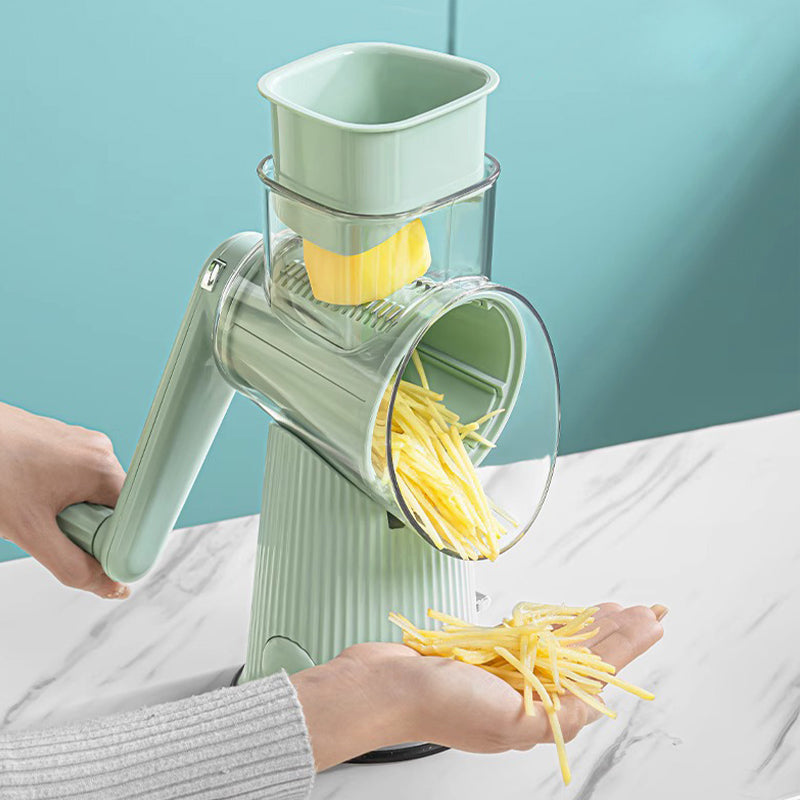 Rotary Vegetable Grater with Handle