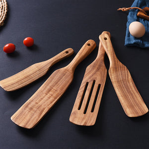 Cooking wooden spatula