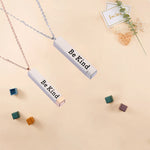 Telescopic 3D Stick Necklace