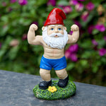 Funny Workout Garden Gnomes Statues