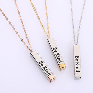 Telescopic 3D Stick Necklace