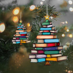 📚✨Christmas Book Tree Ornament