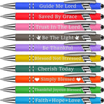 10 pcs Funny Office Ballpoint Pens(Black Ink)