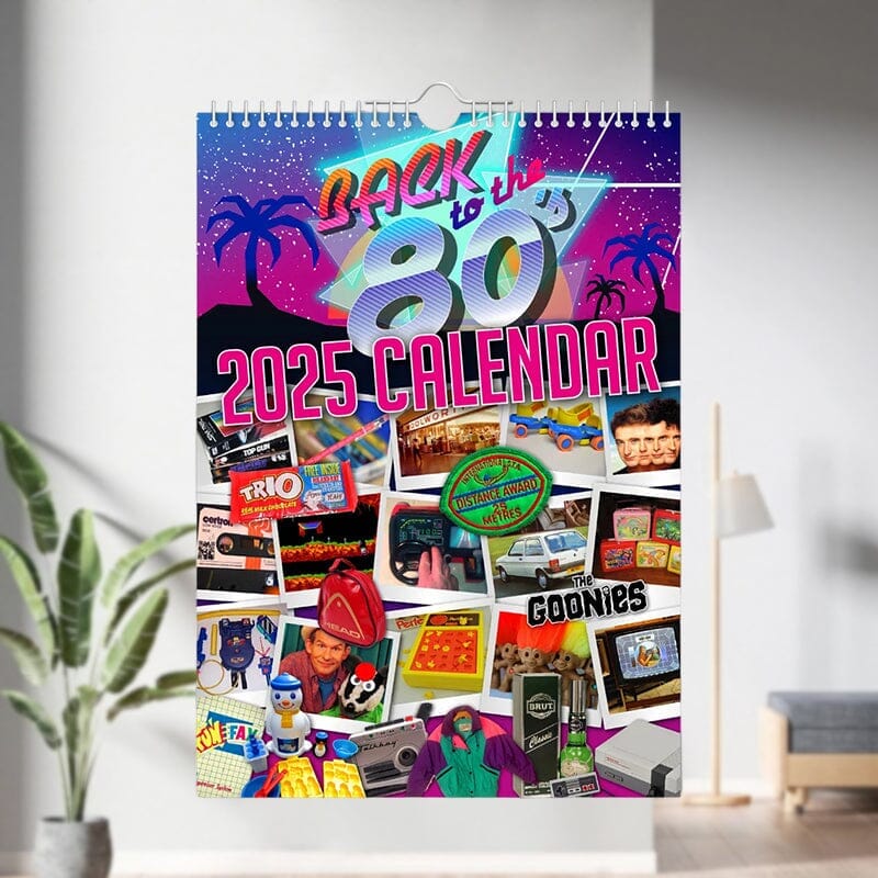 2025 Back to the 80’s Calendar