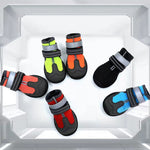 Winter Warm Boots Indoor Wear-Resistant Puppy Shoes(4pcs)