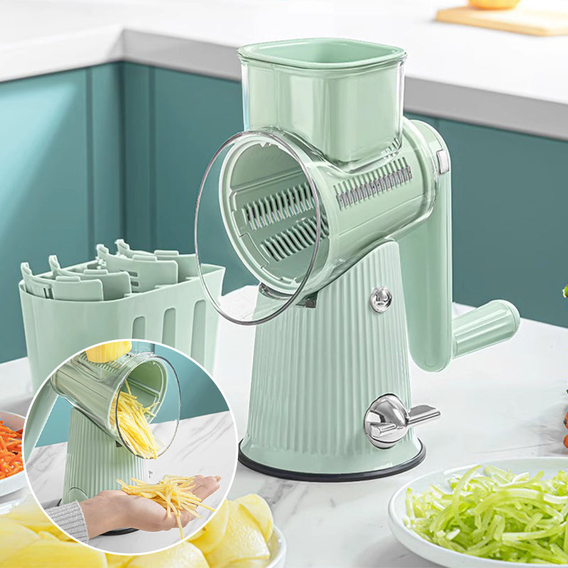 Rotary Vegetable Grater with Handle