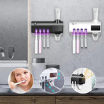 Smart UV Sterilizing Toothbrush Holder