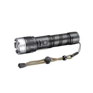 LED zoom flashlight