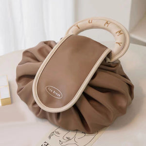 Lazy Drawstring Makeup Fashion Handbag