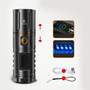 T40 Variable Zoom Flashlight