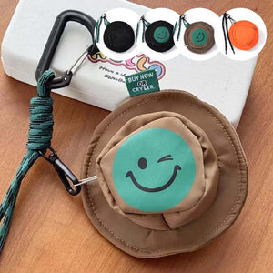 Smiley Hat Coin Purse with Buckle