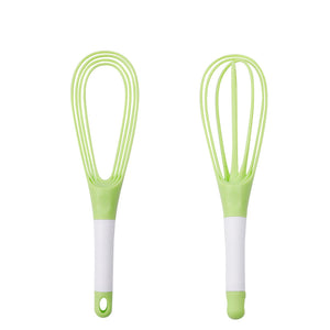 Folding rotary egg beater