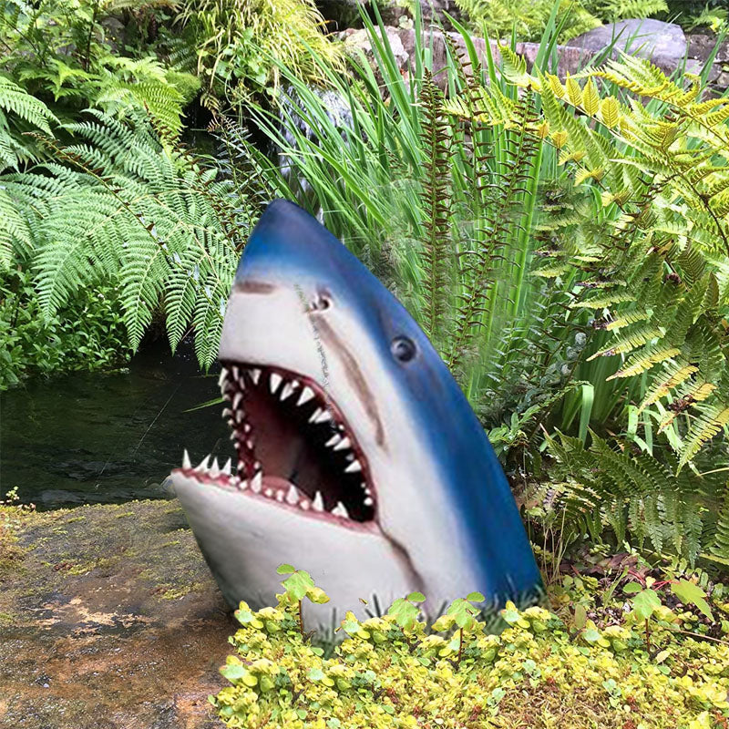 🦈Shark Garden Art Statue Decoration