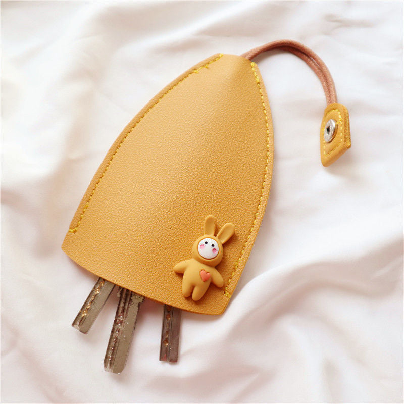 Cute Fruits PU Leather Key Bag