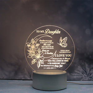 Acrylic Engraved Night Light - Best Mother’s Day Gifts