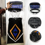 Multi-functional basketball rack