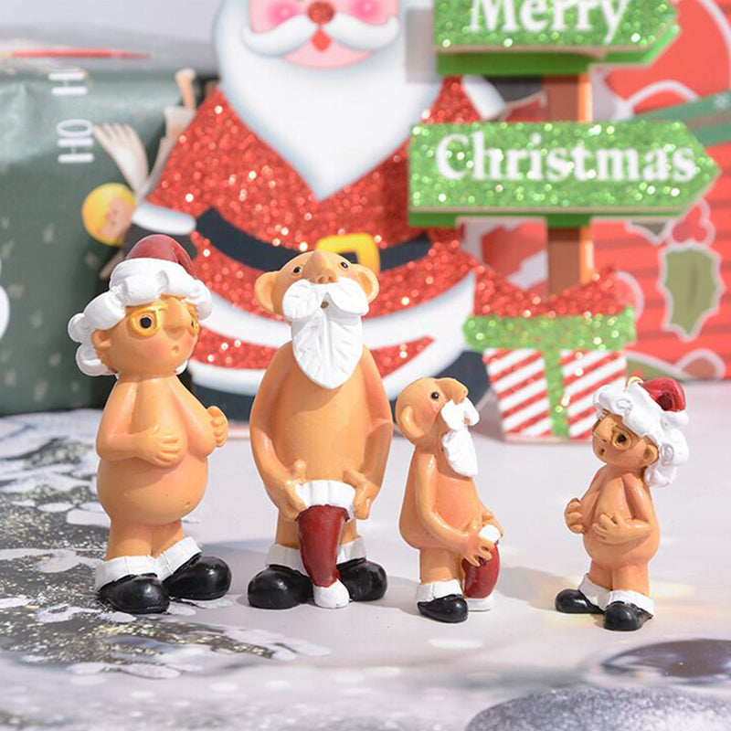 Santa Claus Pendant Resin Christmas Decoration