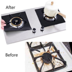 Reusable Silicone Gas Hob Range Protectors