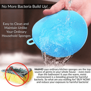 Hirundo Silicone Multi-purpose Scrubber Sponge