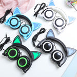 Creative Cat Ear Shape Headphones