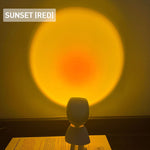 Romantic Modern Robot Sunset Lamp