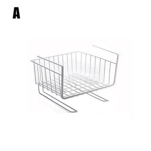 Storage Basket Kitchen Metal Hanging Rack