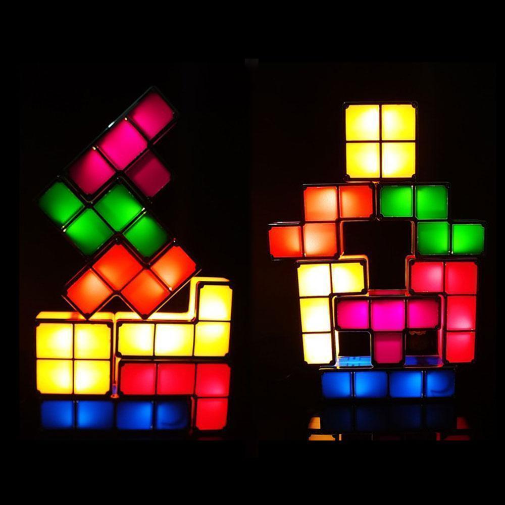 Tetris Stackable LED Night Light