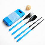 Portable Cutlery Set (Chopsticks Fork Spoon)