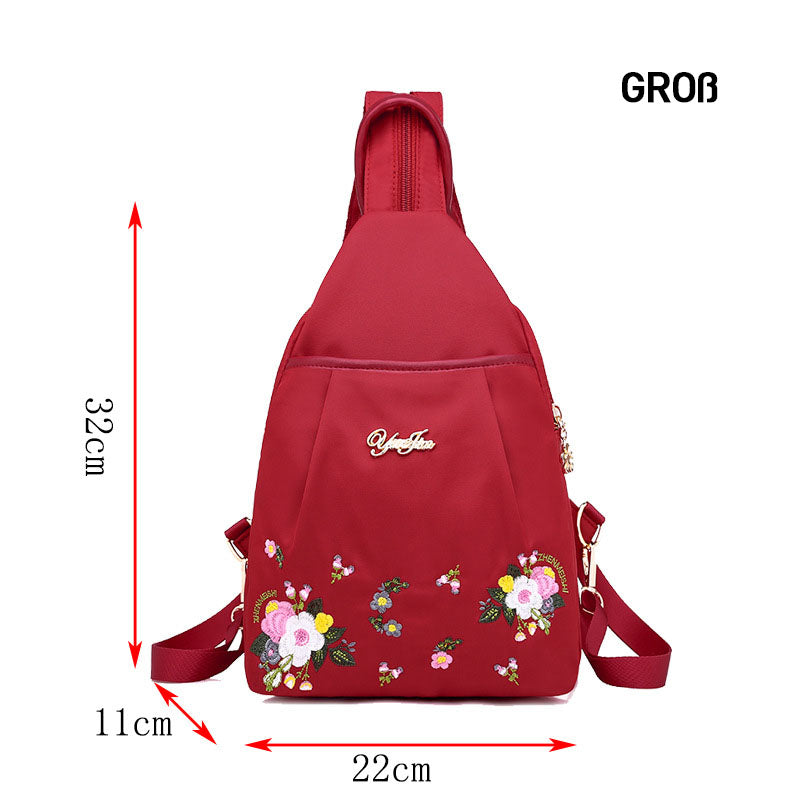 Embroidery Lightweight Backpack