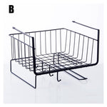 Storage Basket Kitchen Metal Hanging Rack