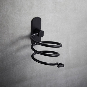 Wall-Mounted Hairdryer Rack