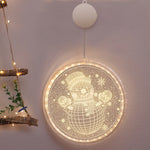 3D Christmas Hanging Lamp