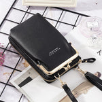 2020 New Fashion Women Phone Bag Solid Crossbody Bag