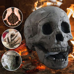 Halloween Ceramic Skeleton Bonfire