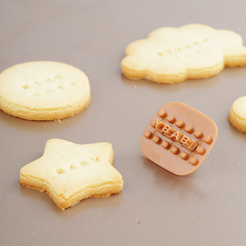 English Alphabet Biscuit Mould